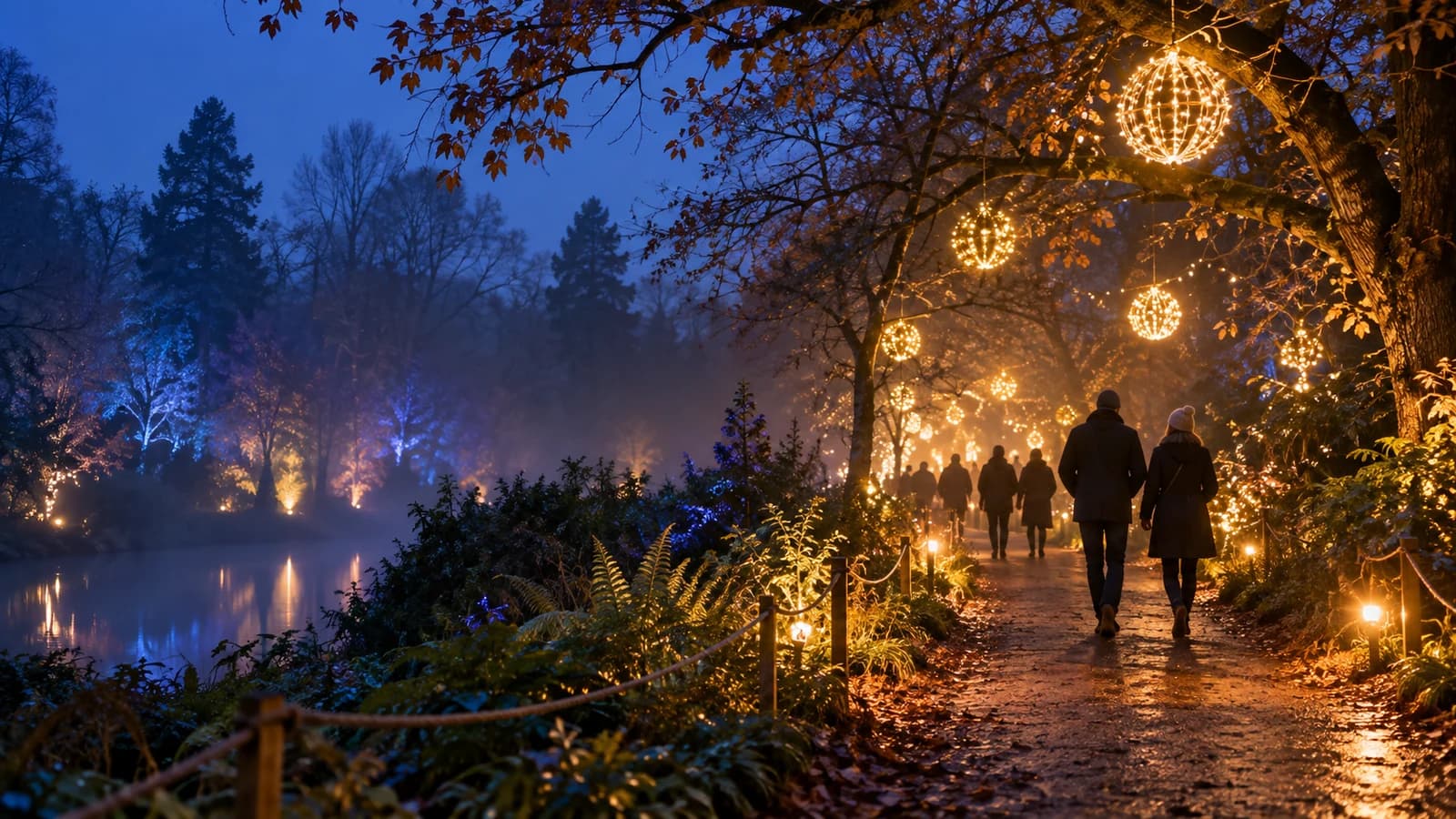 The Best Christmas Light Trails in the UK for 2026